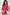 Rose Metallic Knit Bubble Sleeve Ruched Bodycon Mini Dress
