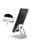 Silvery Universal Mobile Phone Holder Stand